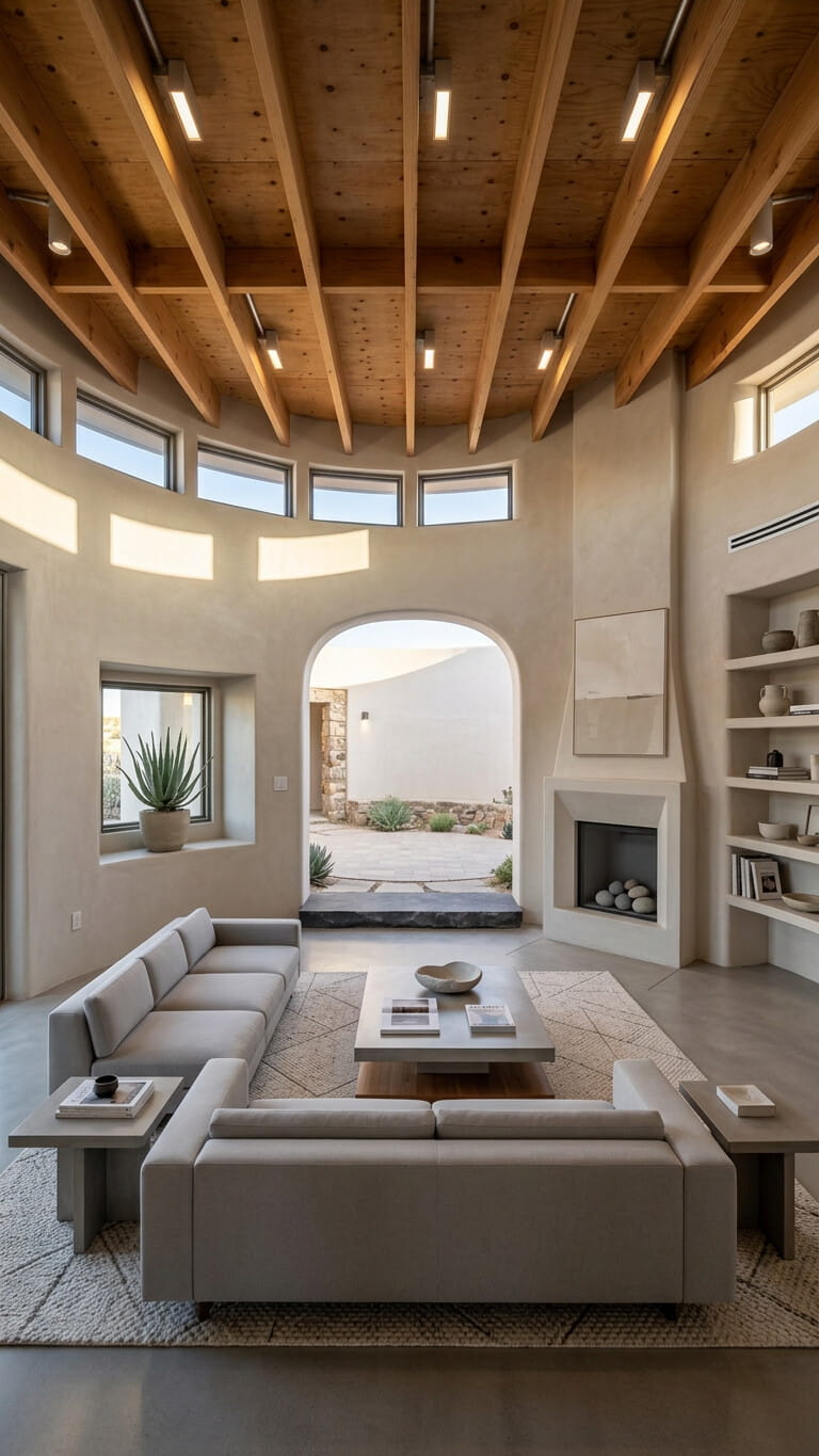 Real estate video example | Furniture staging of a basalt courtyard home | VideoEstate.ai