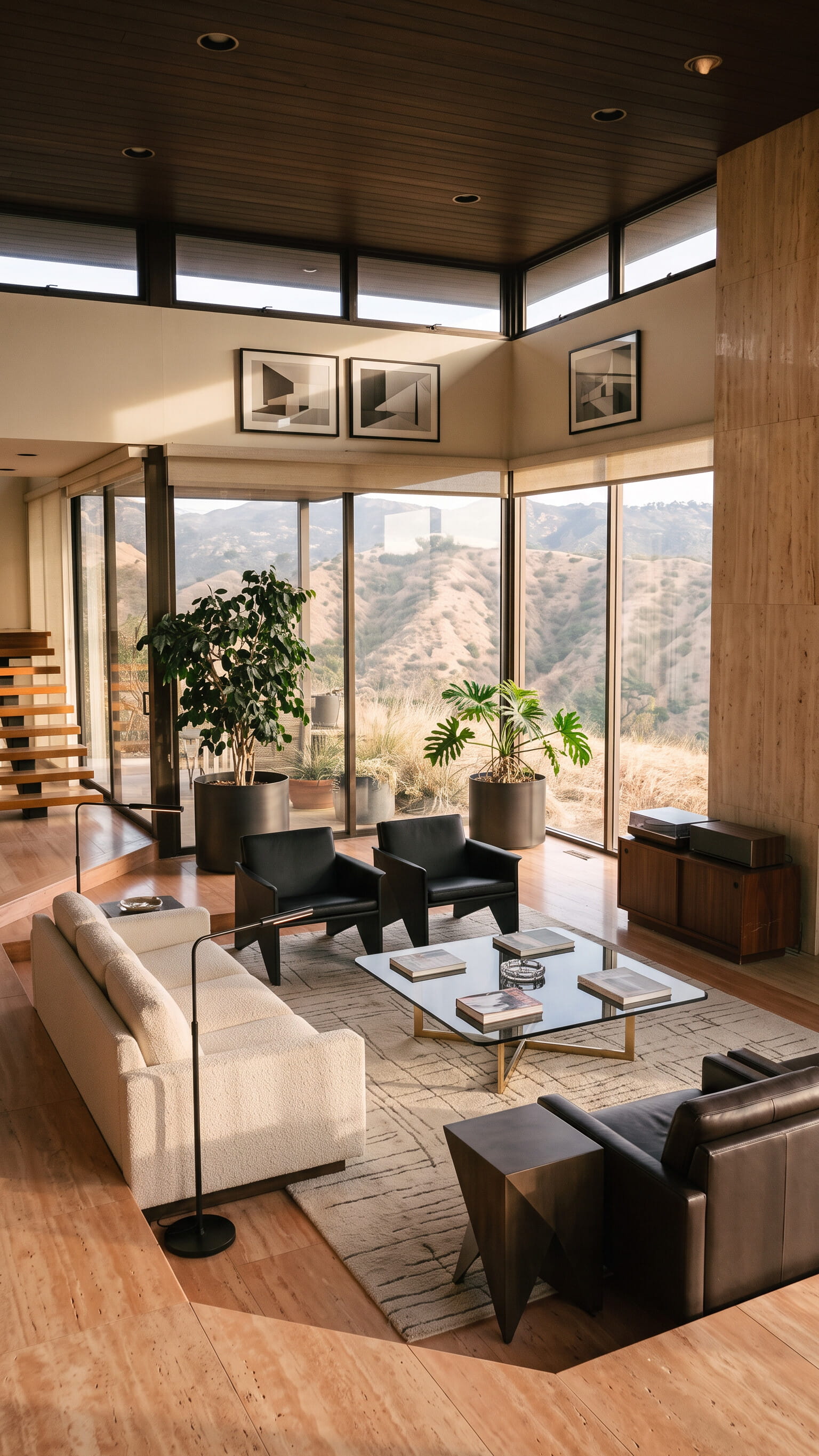 Real estate video example | Renovation of a canyon glass pavilion | VideoEstate.ai