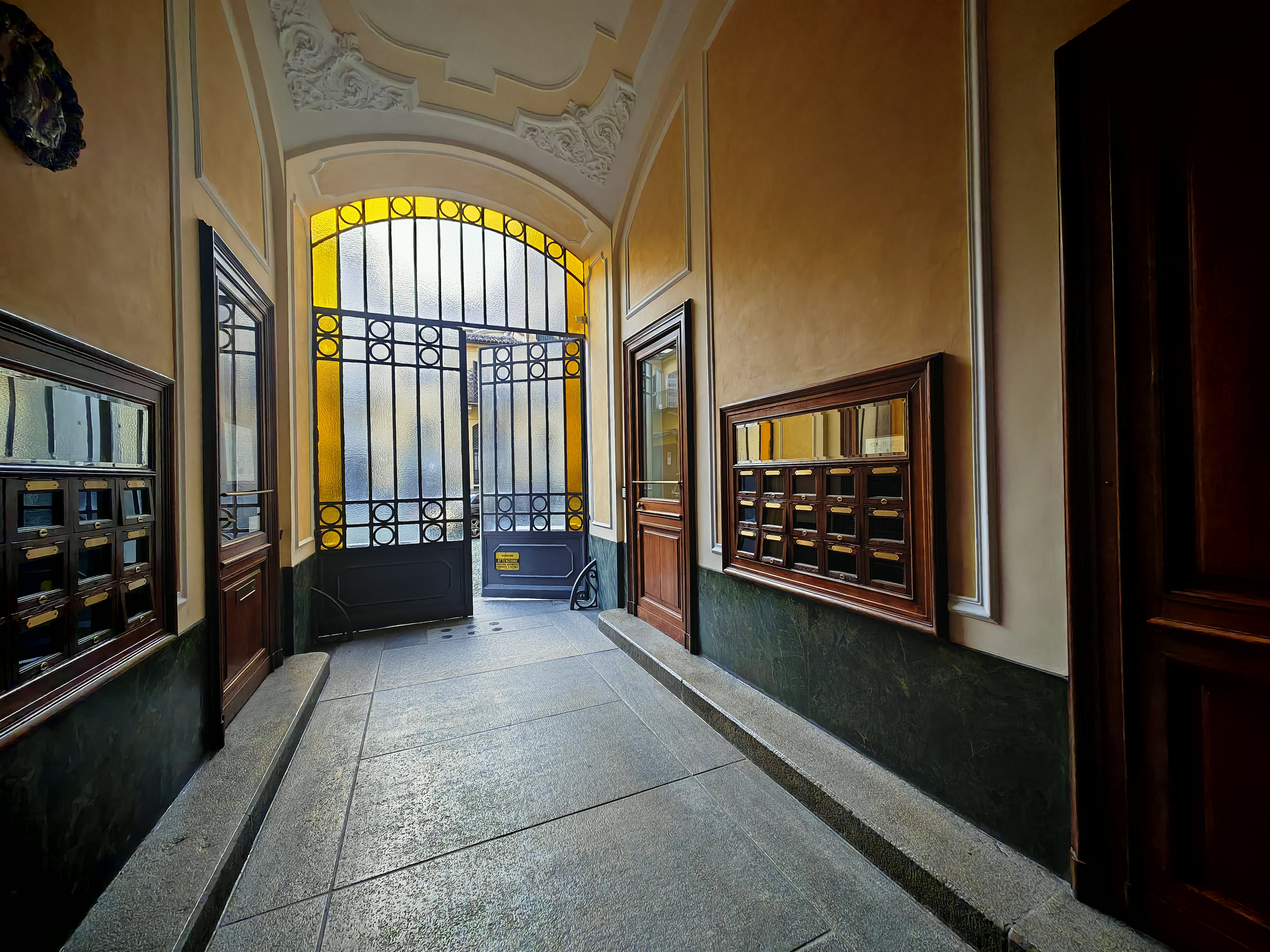 Apartment interior with camera animation