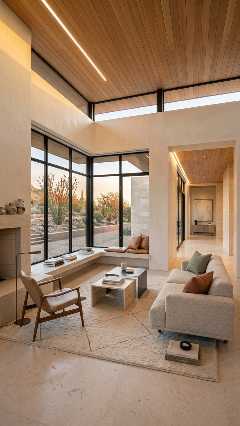 Real estate video example | Furniture staging of an ocotillo lantern house | VideoEstate.ai